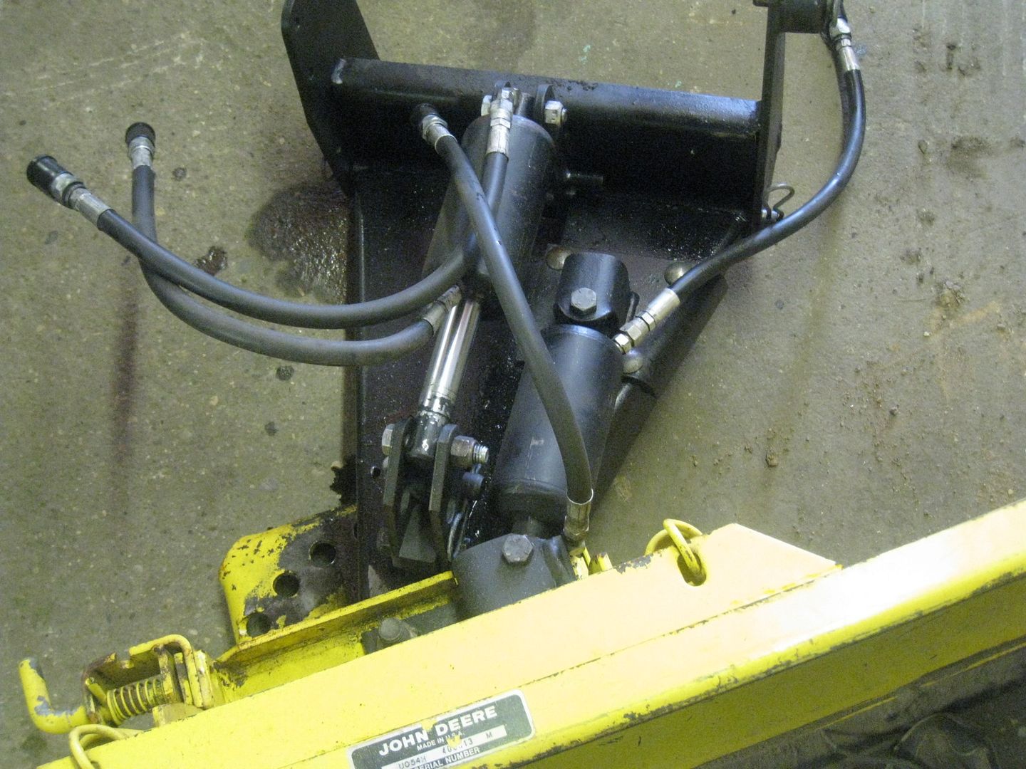 JOHN DEERE 140 300 317 318 332 54" 4WAY SNOW BLADE PLOW eBay